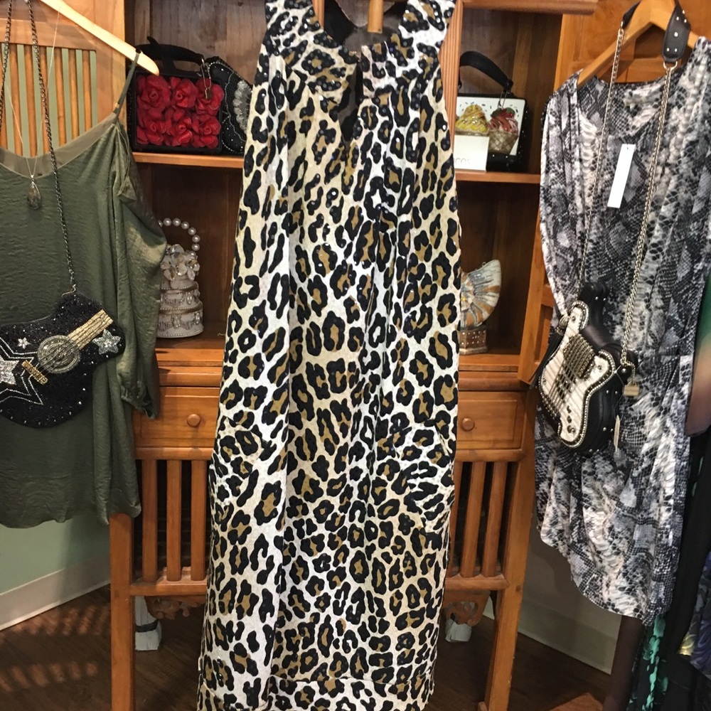 Leopard Print Dress
